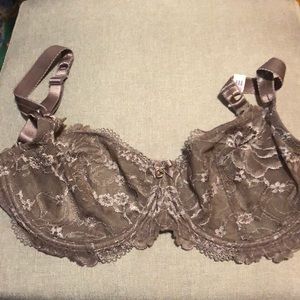 Change Brown Lace Bra - NEW - 30H